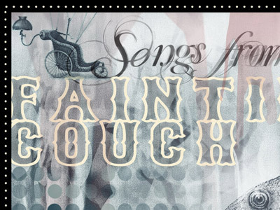 Fainting Couch crop album couch typography