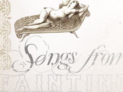 Fainting Couch crop album couch typography