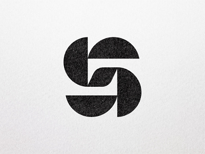 2020 Logos - S brand branding geometric logo design logomark modernism monogram semicircle