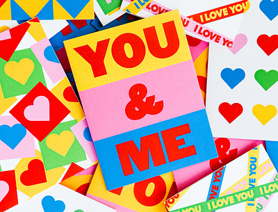 Valentine's Day Cards design greeting card hearts love pattern stationery valentine