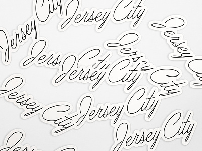 Jersey City Stickers hoboken jersey city new jersey sticker