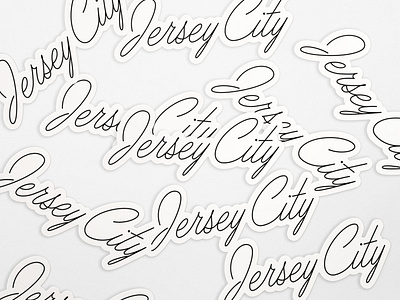 Jersey City Stickers hoboken jersey city new jersey sticker