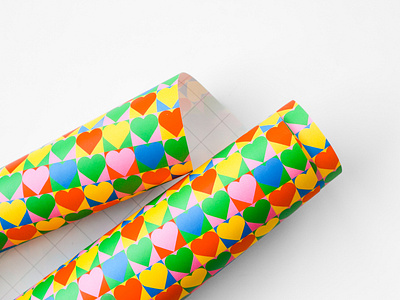 Heart Shaped Box Wrapping Paper