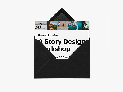 Story Design Workshop Invitation