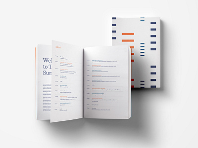 TBT: Percolate's Client Summit Program book conference program summit