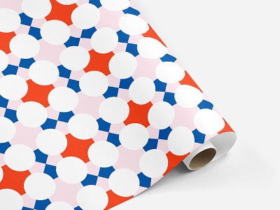 Geometric Wrapping Paper by Michele Byrne on Dribbble