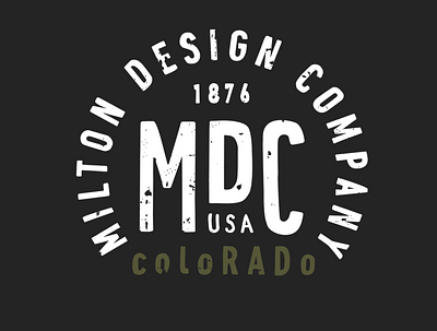 MDC Art branding design graphic design hand drawn illustration logo