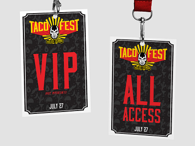 Boulder Taco Fest Badges beer branding brewery design events graphic design packaging design typography