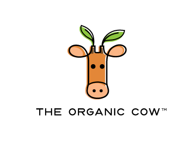 The Organic Cow 1950s animals commentary dairy ethical food health lifestyle line line art offset offset printing organic paleo retro wellness