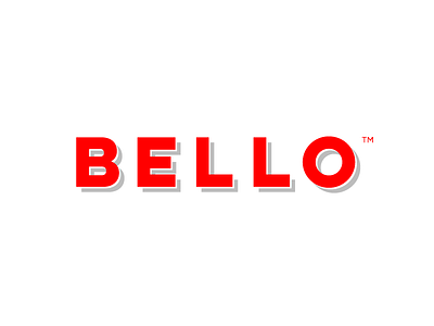Bello Foods Identity bello brand identity cheesecake frozen identity logo packaged goods pizza wordmark