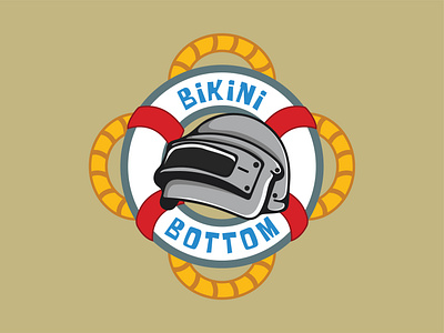 logo bikini bottom pubg team