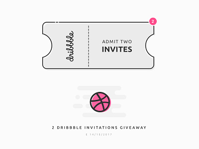 [Ended] 2x Dribbble Invites draf dribbble invitation invite invites