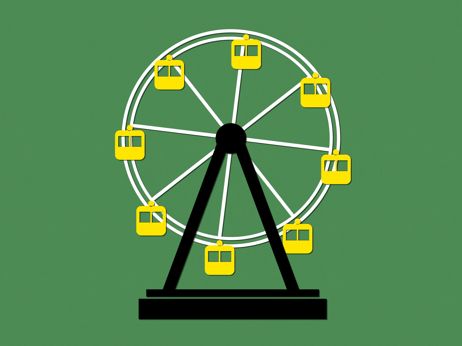 Ferris Wheel Animation aftereffects animation design ferris ferris wheel motion design motion graphic motion graphics motiongraphics wheel