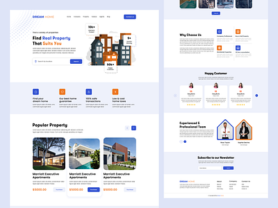 Real Estate Website Design