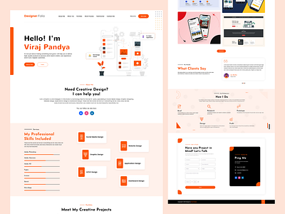 Designer Portfolio Website Design