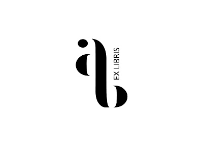 Ex Libris for Anthony Burgess exlibris typography