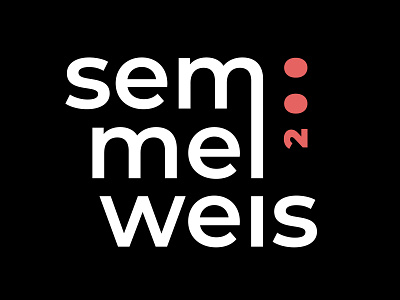 Semmelweis logo design adobe illustrator branding logo typography vector