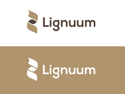 Lignuum - Identity of a Carpenter Factory adobe illustrator branding logo vector