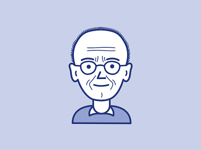 Erik Spiekermann (board game figure) adobe illustrator board game design character design illustration minimal vector