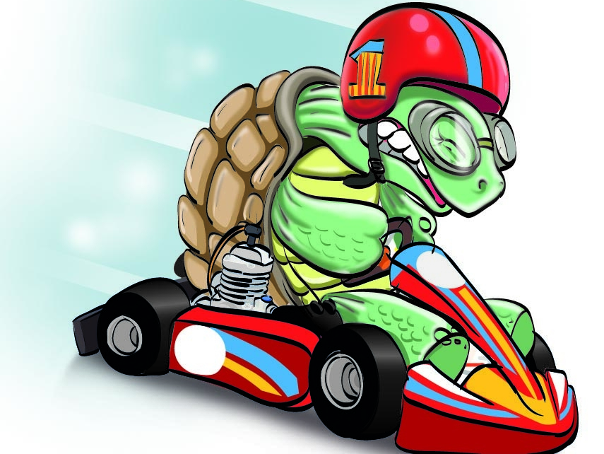 fast turtle Karting by Pau Sureda on Dribbble