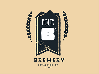 4B's Brewery 4 logo