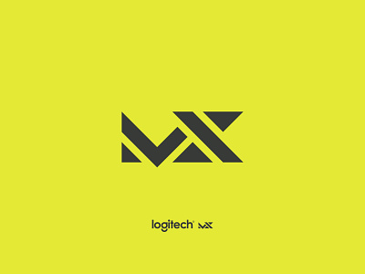 Logitech DESIGN TO THE MX branding design logitech logo logo design mx vector