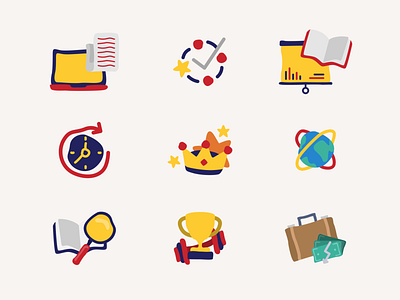 Hand-drawn Icons for Infographics