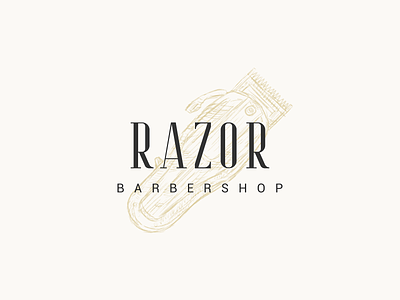 Razor adobe illustrator barber blade branding challenge cut design expensive high end identity illustration logo logo challenge logo design man premium razor sharp sketch