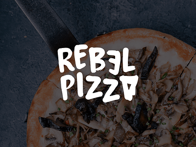 Rebel Pizza adobe illustrator branding brush challenge cheeky design flat fun identity logo logo challenge logo design pizza rebel simple vector wacky