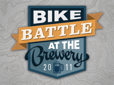 Bike Battle awesome beer bikes logo