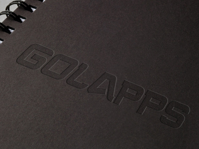 GolApps app logo type typography
