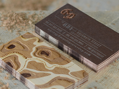 New Business Cards business card duplex laser etch letterpress metallic ink paper wood