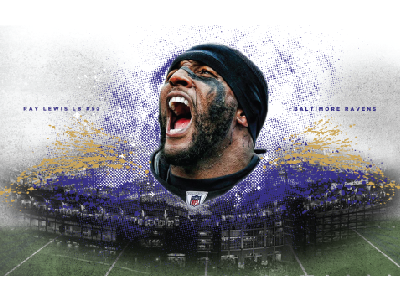 Ray Lewis baltimore ravens black and white concrete football field gold gotham black lewis nfl photshop purple ray lewis vector brush
