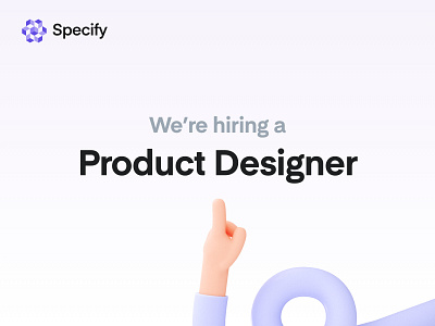 We're hiring a product designer!