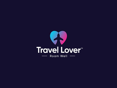 Travel Lover Logo agency logo branding business logo creative logo logo logo design logos travel agency logo travel lover logo