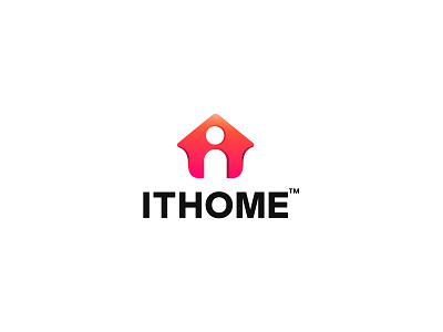 IT Home Logo agency logo branding business logo design it home logo it house logo it logo ithome ithouse ithouse logo logo logo design logos
