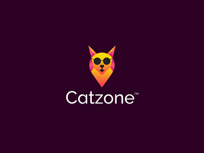 Cat logo agency logo branding business logo cat cat logo design graphic design illustration logo logo design logos modern cat logo vector