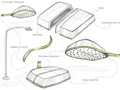 Design File Shower Sketch custom design design fiverr