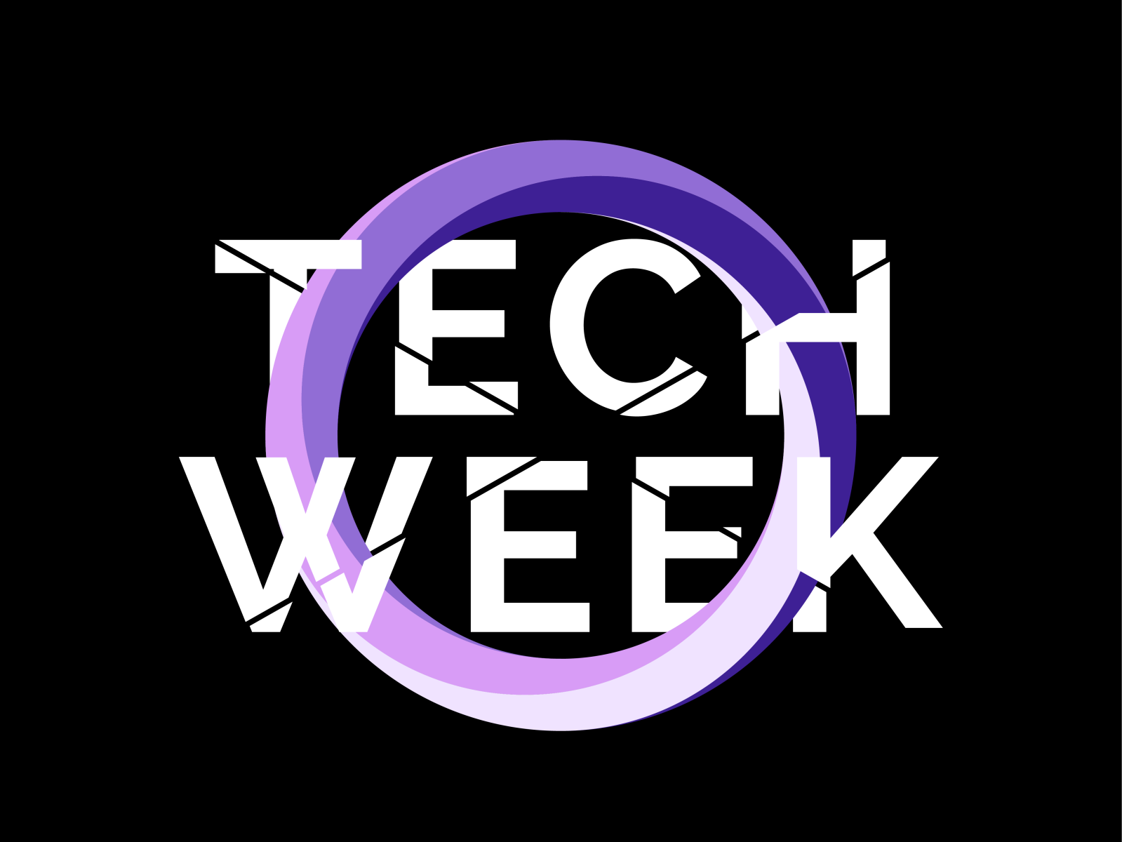 Tech Week Black By Dhruv On Dribbble