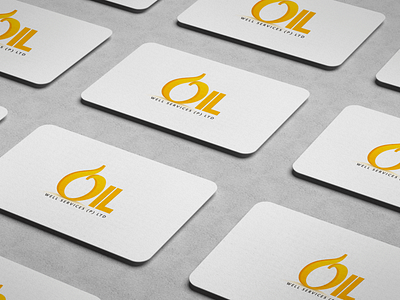 Oil Well Services branding clean design icon identity illustration illustrator lettering logo minimal type typography vector