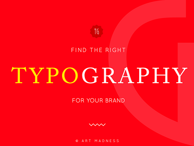 Typography art brand branding clean creative design design graphic design icon identity illustration illustrator lettering logo typography vector