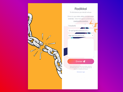 Web Form: Radikkal UI