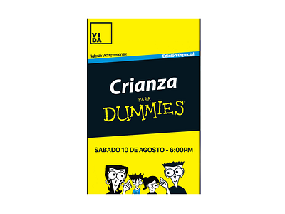 Banner: Parenting for Dummies ad ad design banner banner design book book cover design cover design for dummies photoshop poster poster design