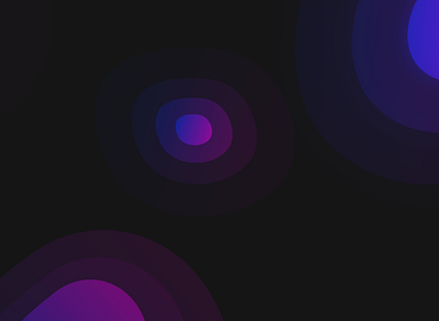 Gradient Blobs design illustration