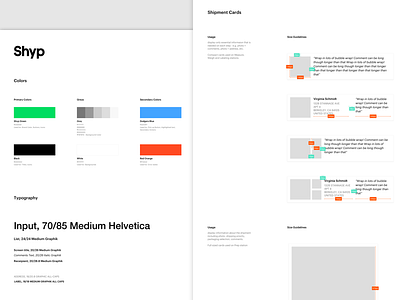 Shyp Anchor app Style Guide