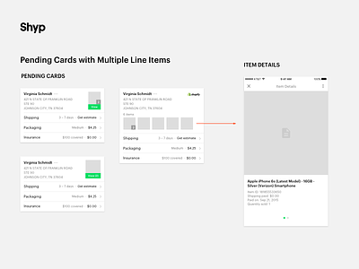 Pending Cards Wires brand form guide icon iconography keyboard logo shyp style typography ui ux