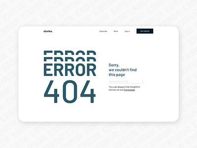 404 Web Page 2d 404 error page barlow dailyui desktop grid helvetica international style minimal swiss style typography ui ux