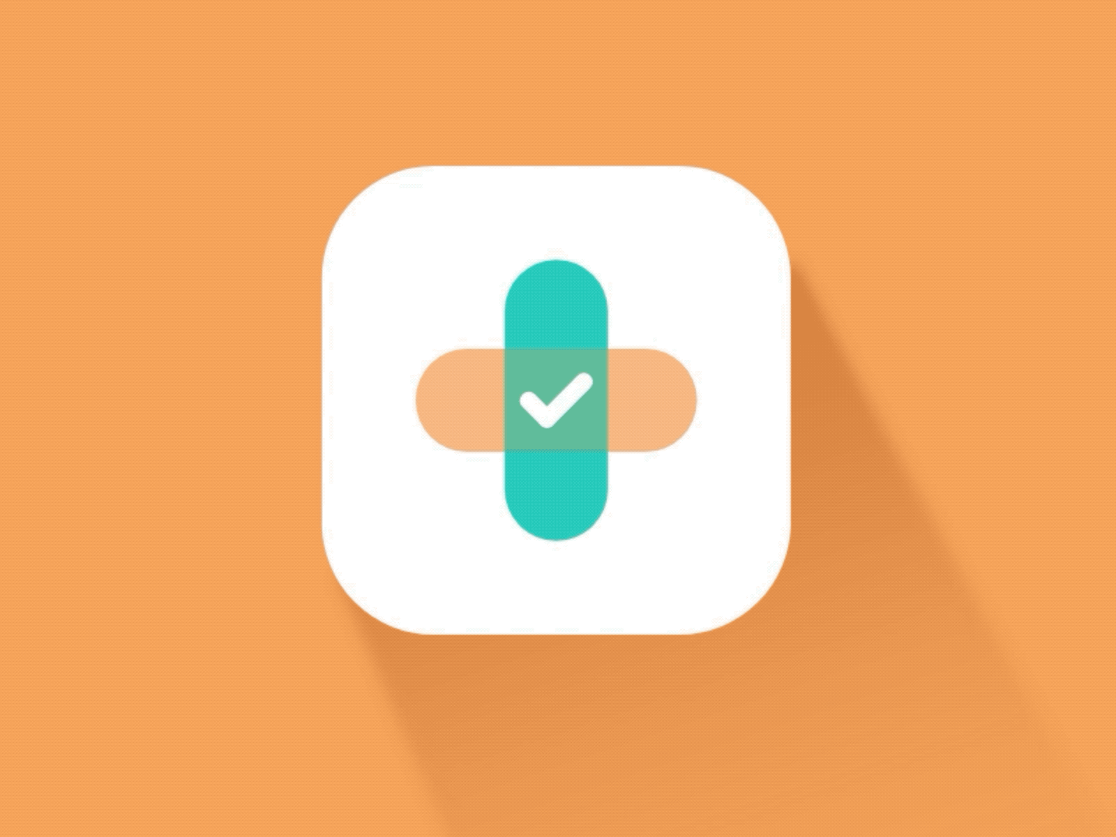 CheckUp Logo branding design icon logo medical app medical care medical logo medicine