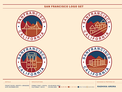 San Francisco Logo Set