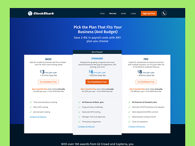 Saas Pricing Page pricing page saas